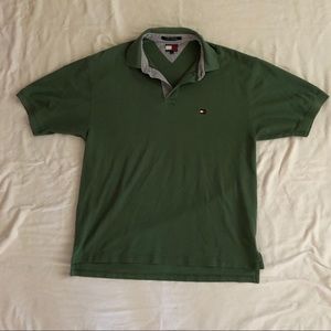 Tommy Hilfiger green polo